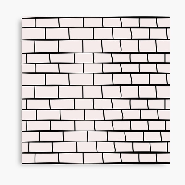 Item preview, White Brick Wall Texture ; Brick Pattern designed and sold by PatternInArt.