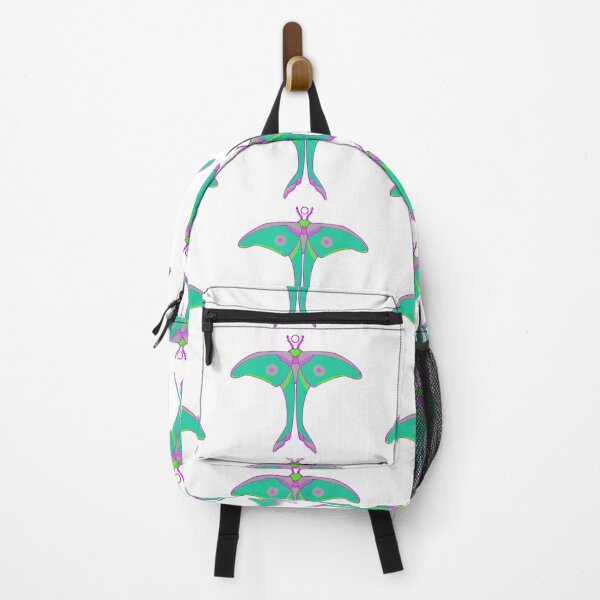 Item preview, Teal, Pink, and Green Fluffy Moth designed and sold by Arsenic-Arts.