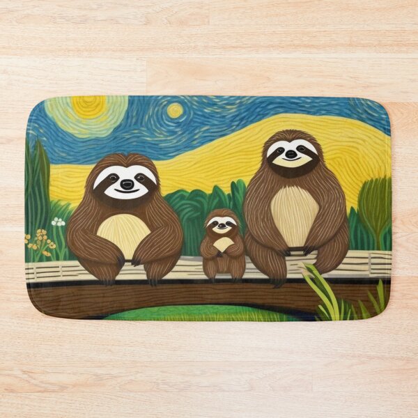 Item preview, Smily Sloths Family At The Riversides Zoo Pals designed and sold by sportsimpact.