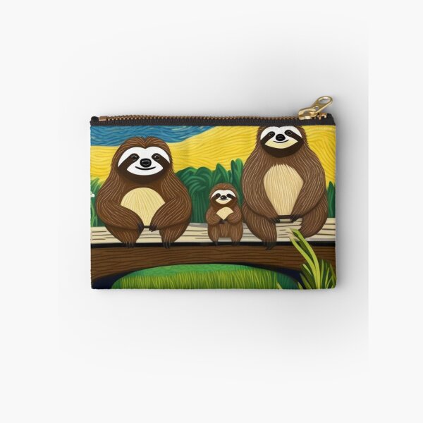 Item preview, Smily Sloths Family At The Riversides Zoo Pals designed and sold by sportsimpact.