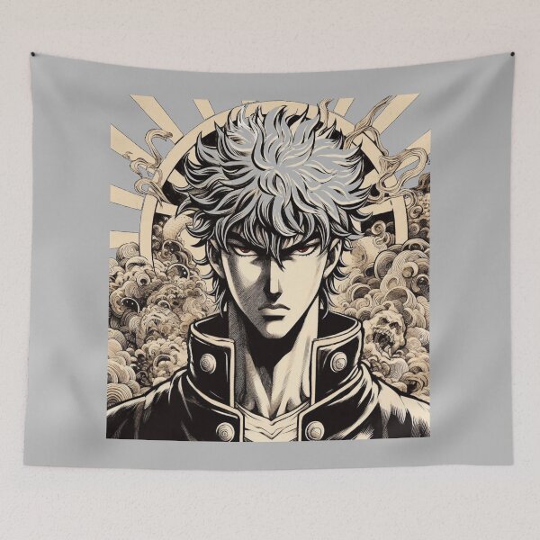 Item preview, Samurai blue designed and sold by ThreadBorne.