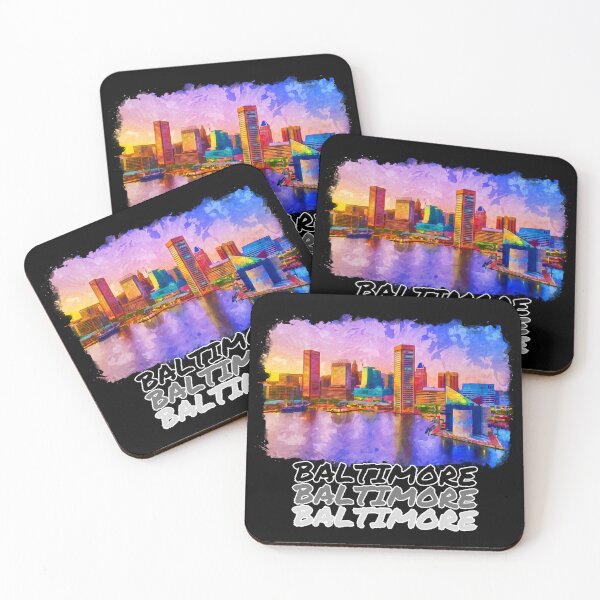 Item preview, Baltimore Cityscape designed and sold by CeeLeeGifts.