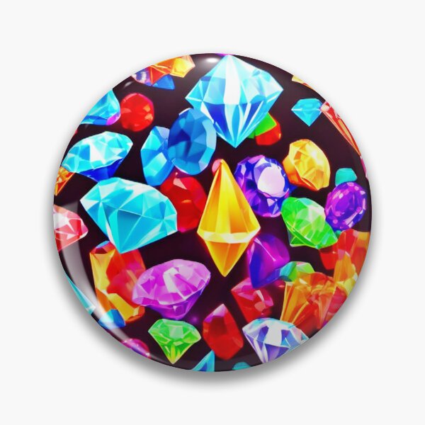 Item preview, Vibrant Falling Diamonds designed and sold by Health And Fitness Posts e-Store.