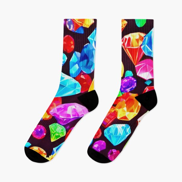 Item preview, Vibrant Falling Diamonds designed and sold by Health And Fitness Posts e-Store.