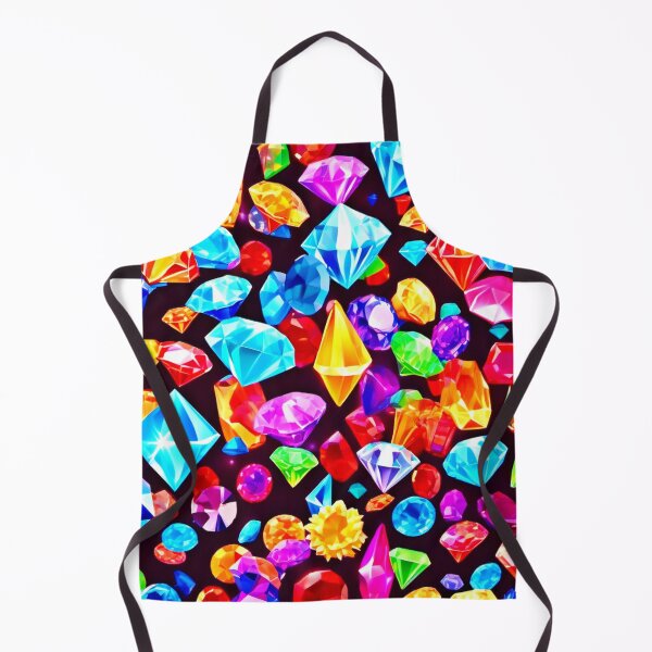 Item preview, Vibrant Falling Diamonds designed and sold by Health And Fitness Posts e-Store.