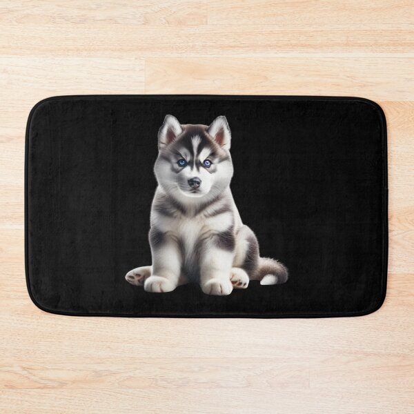 Item preview, Siberian Husky Puppy Elegance designed and sold by CardsStudio.
