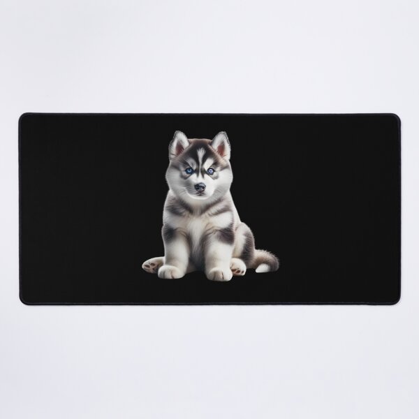 Item preview, Siberian Husky Puppy Elegance designed and sold by CardsStudio.