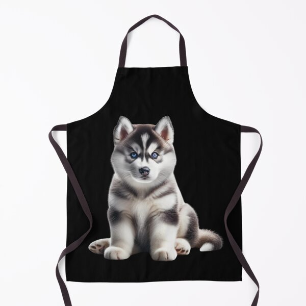 Item preview, Siberian Husky Puppy Elegance designed and sold by CardsStudio.