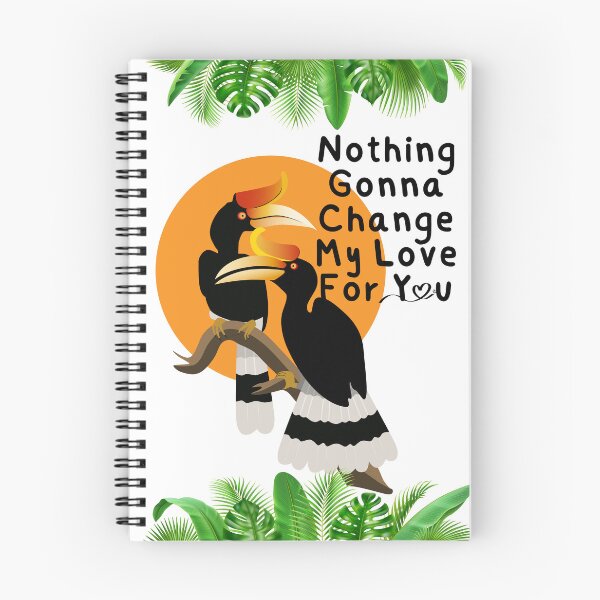 Item preview, Hornbill t-shirt,Wildlife pattern T-shirts, cute pattern T-shirts, nature pattern T-shirts designed and sold by MissCirce1993.