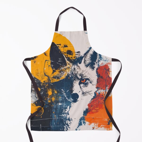 Item preview, Fox grunge portrait designed and sold by etherElric.