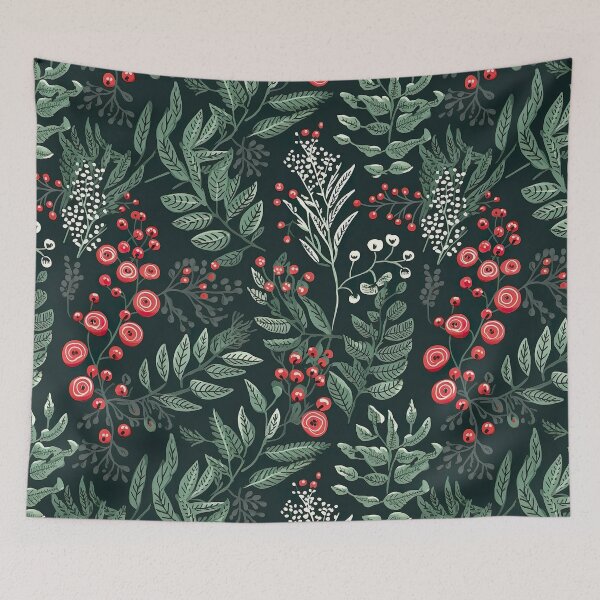 Item preview, Cottagecore Botanical Floral Herbs Plants Berries Pressed Flowers designed and sold by fluffstuffgifts.