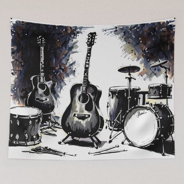 Item preview, Music Makers designed and sold by Leslie Montgomery Art.
