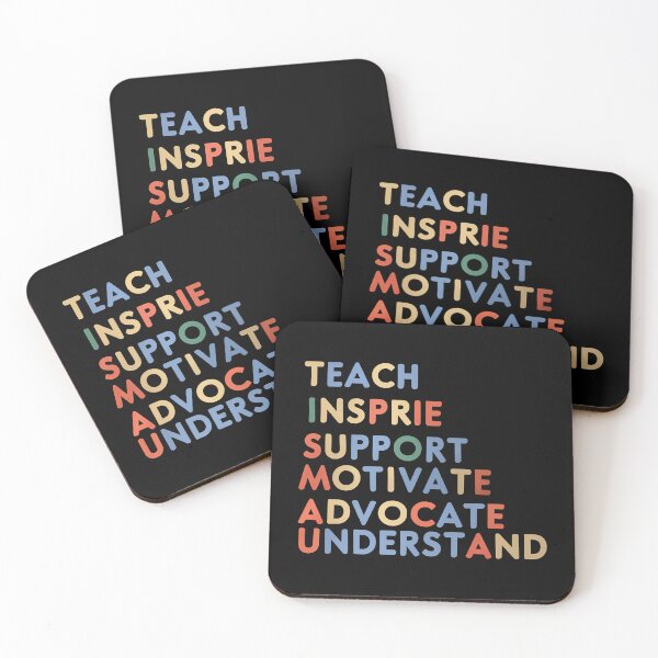 Item preview, Advocate Teach Support Motivate Understand Autism Awareness T-Shirt designed and sold by MAPDDesigns.
