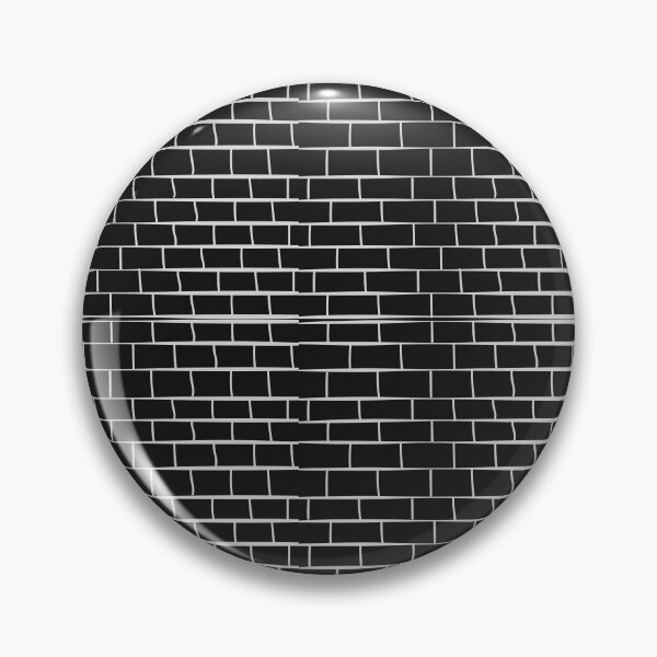 Item preview, Black Brick Wall Texture ; Brick Pattern designed and sold by PatternInArt.