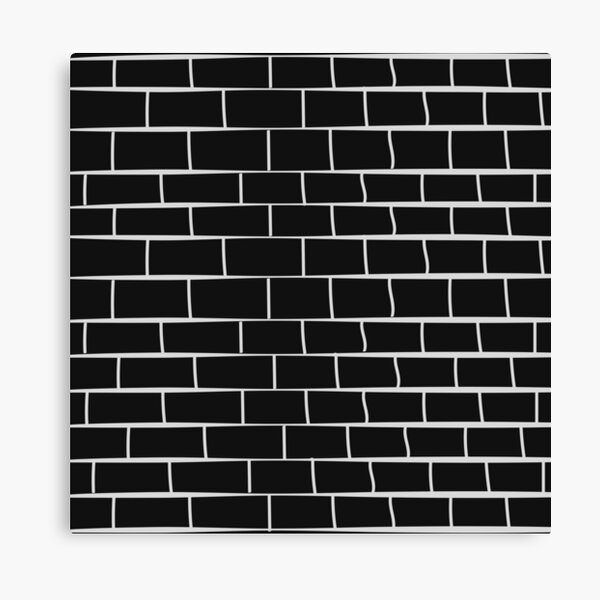 Item preview, Black Brick Wall Texture ; Brick Pattern designed and sold by PatternInArt.