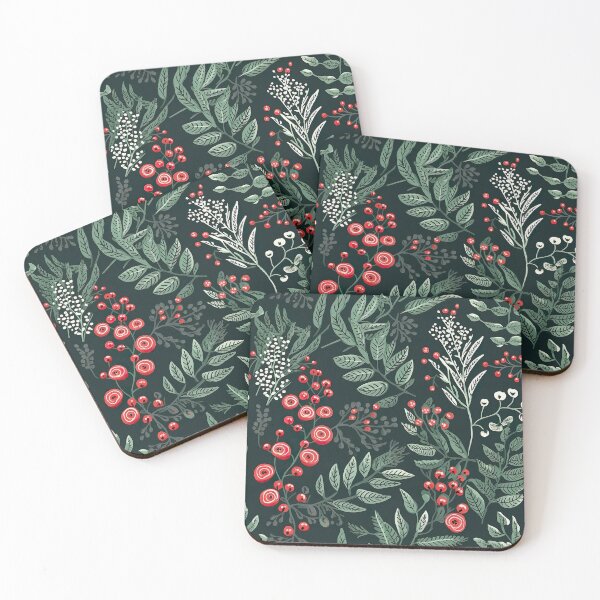 Item preview, Cottagecore Botanical Floral Herbs Plants Berries Pressed Flowers designed and sold by fluffstuffgifts.