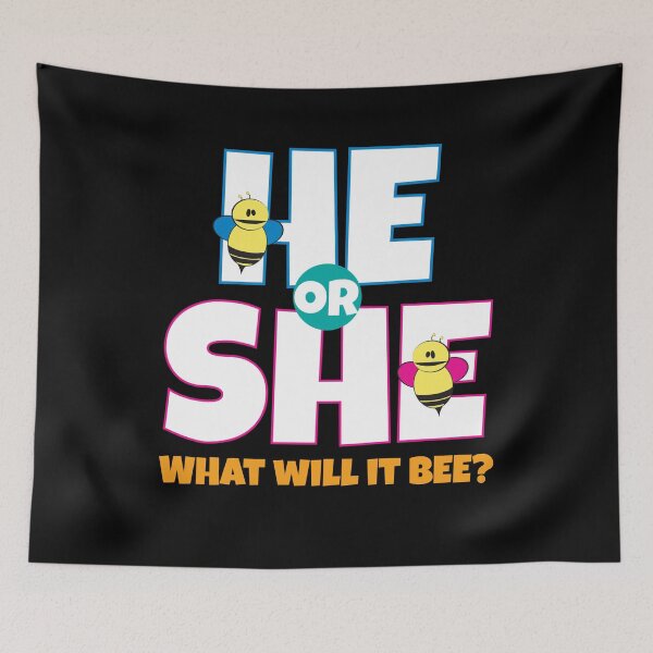 Item preview, He Or She What Will It Bee designed and sold by Kieran Abbott.