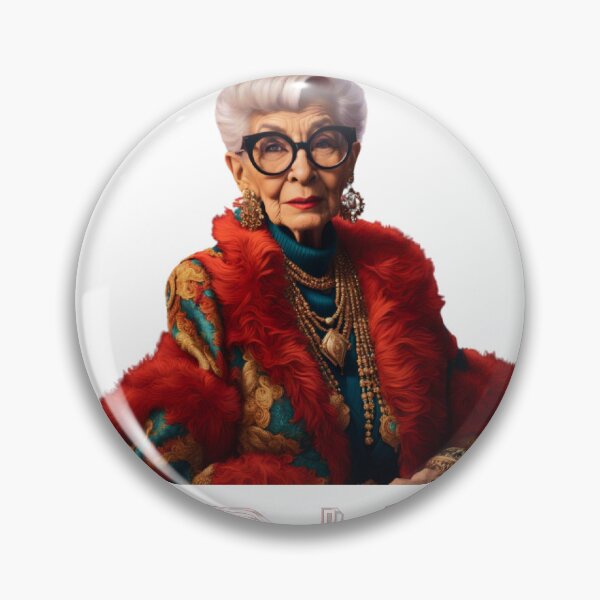 Item preview, IRIS APFEL tshirt design  designed and sold by SaliSoul.