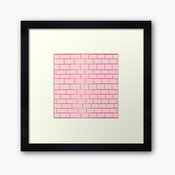 Item preview, Pink Brick Wall Texture ; Brick Pattern designed and sold by PatternInArt.