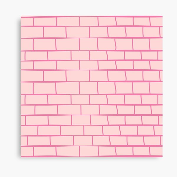 Item preview, Pink Brick Wall Texture ; Brick Pattern designed and sold by PatternInArt.