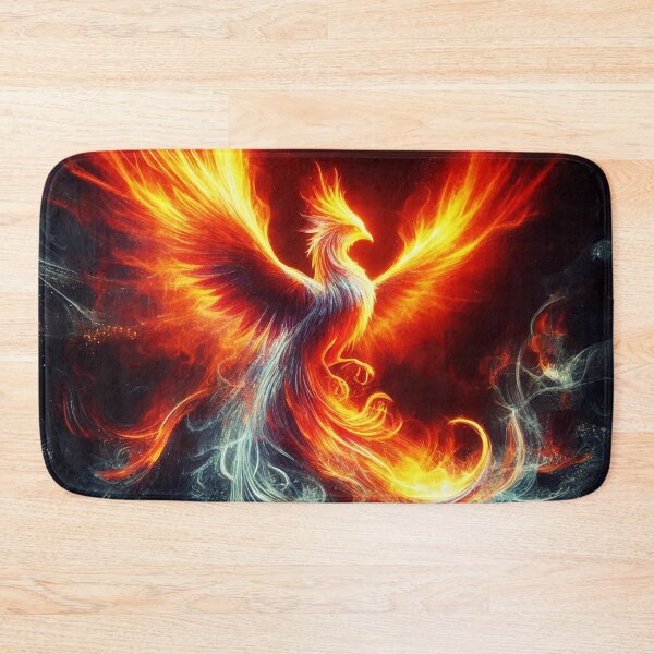 Item preview, Rise of the majestic phoenix designed and sold by manbaito.