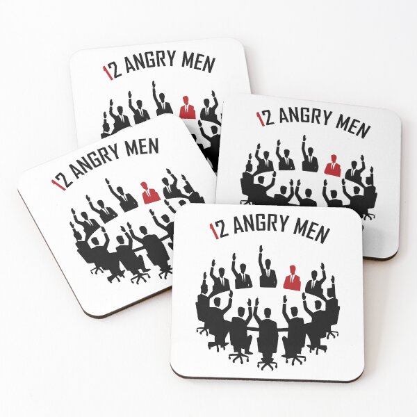 Item preview, 12 ANGRY MEN designed and sold by HipsterAnimals.