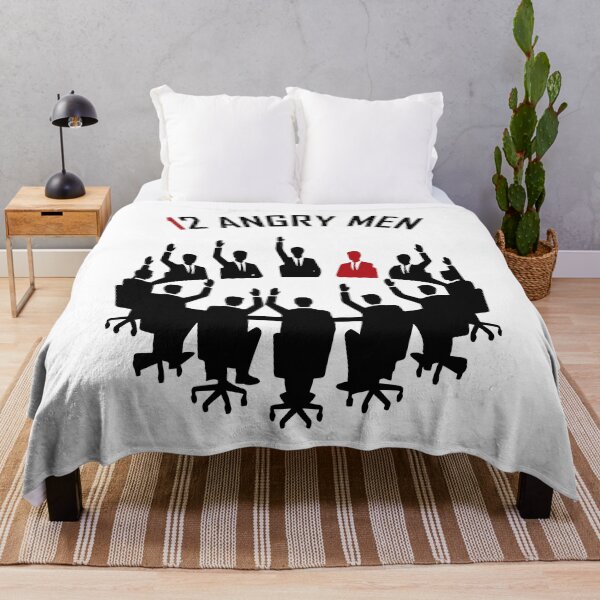 Item preview, 12 ANGRY MEN designed and sold by HipsterAnimals.