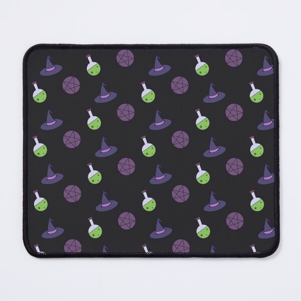 Artikelvorschau, Niedliches lila und grünes Kawaii-Hexerei-Design, Hexenhut, Trank, Pentagramm entworfen und verkauft von Corpse-Candy.