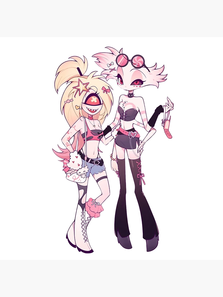 Cherri Bomb Angeldust Hazbin Hotel Sticker