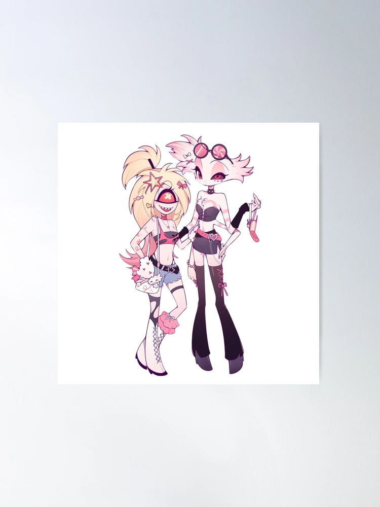 Cherri Bomb Angeldust Hazbin Hotel Sticker