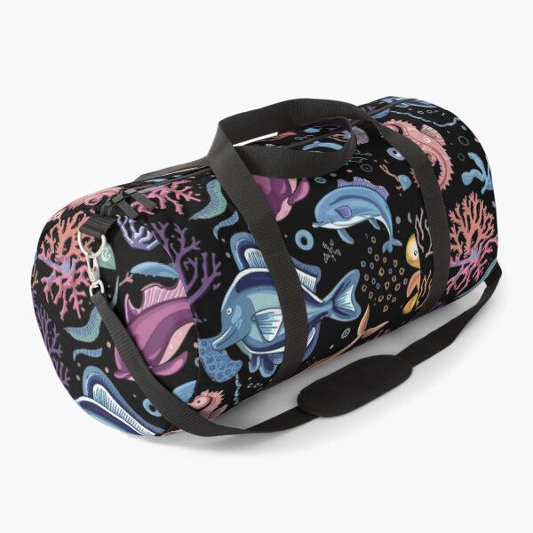 Item preview, Dive into Delight: Vibrant Sea Creatures Pattern Art  designed and sold by DunuStore.