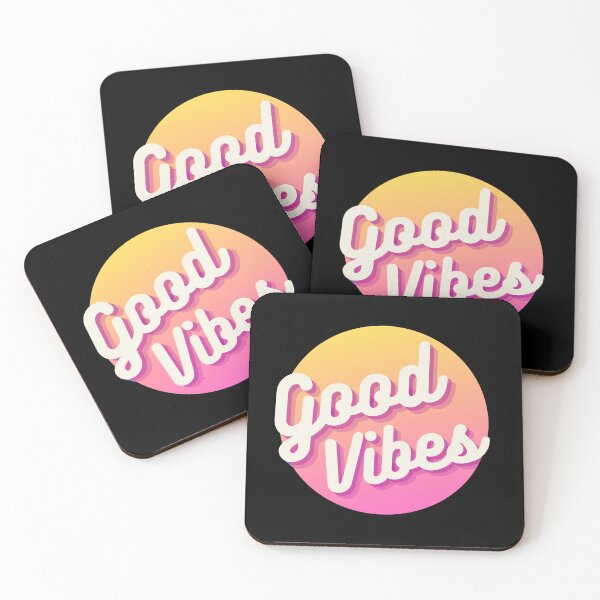 Item preview, Good Vibes Sunset Gradient Design designed and sold by CarefulCreation.