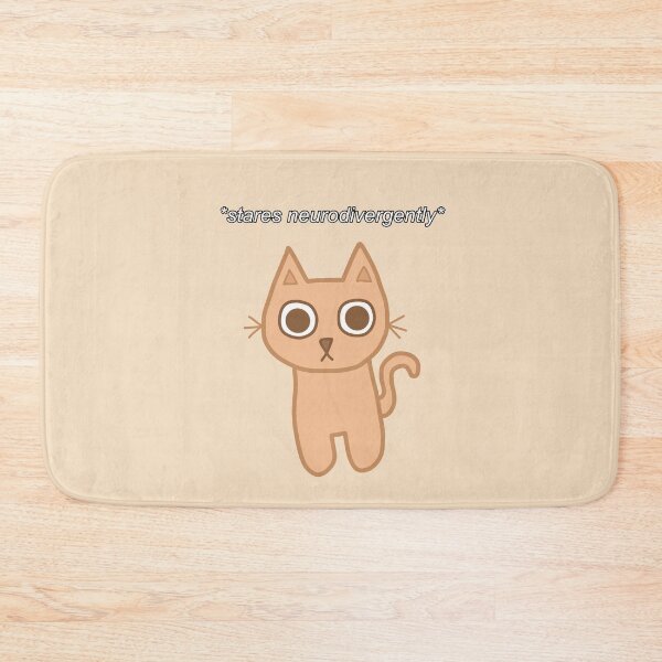 Item preview, *Stares Neurodivergently* designed and sold by SillyStarlight.