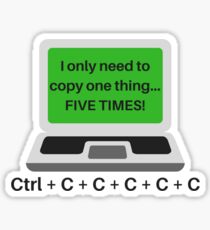 Copy and Paste: Stickers | Redbubble