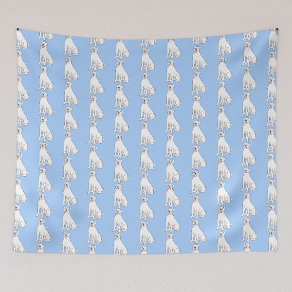 Item preview, White American Bulldog  designed and sold by Yaragold.