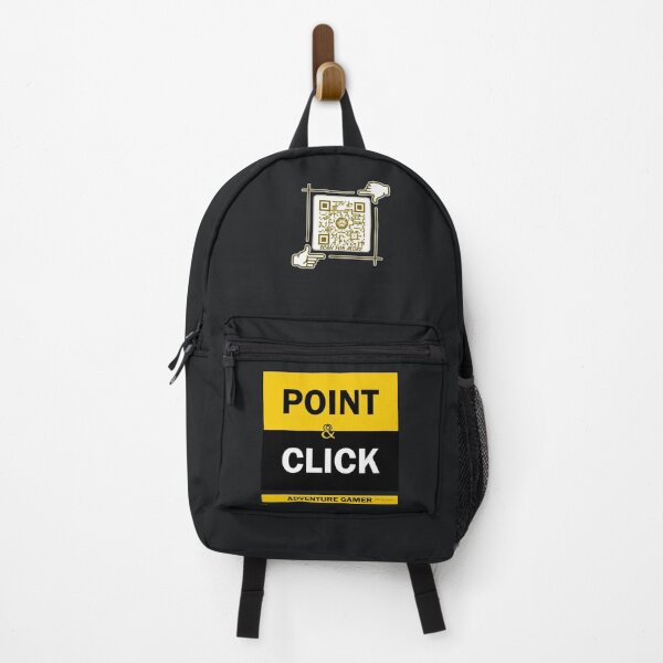 Item preview, Point & Click Adventure Gaming Logo V4 (Yellow/Black) designed and sold by Visual Resolutions.