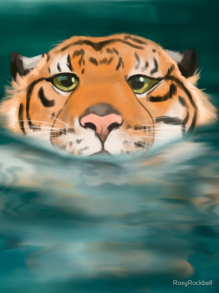 Thumbnail 4 of 4, iPhone Case, Tiger designed and sold by RoxyRockbell.