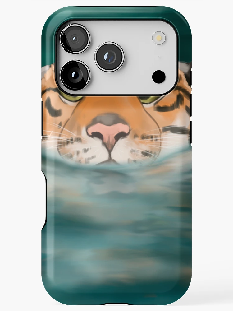 Thumbnail 1 of 4, iPhone Case, Tiger designed and sold by RoxyRockbell.