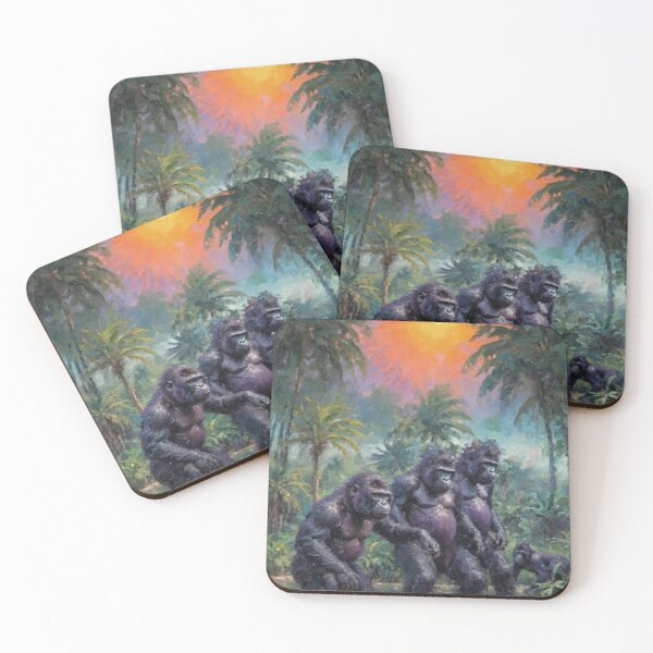 Item preview, Morning Bath In The Jungle designed and sold by AUTHENTIC AMERICANA ARTS.