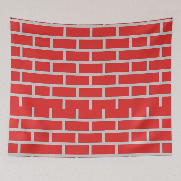 Item preview,  Red Brick Wall Texture ; Brick Pattern designed and sold by PatternInArt.