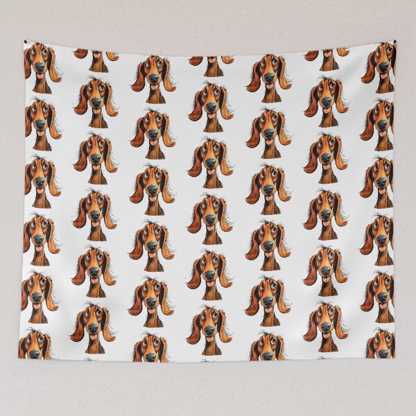 Item preview, Funny Dog Illustration designed and sold by Wilcox PhotoArt.