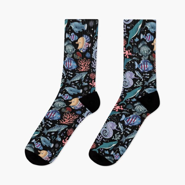 Item preview, Aquatic Bliss: Vibrant Patterns Inspired by Marine Life designed and sold by DunuStore.