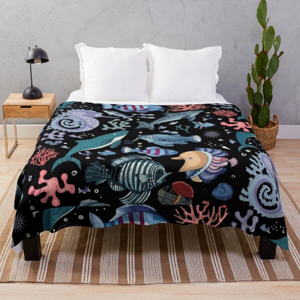 Item preview, Aquatic Bliss: Vibrant Patterns Inspired by Marine Life designed and sold by DunuStore.