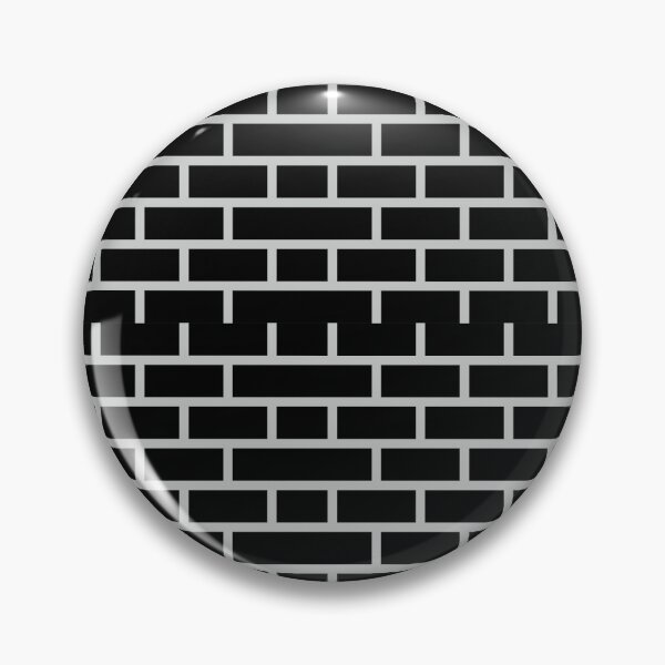 Item preview, Black Brick Wall Texture ; Brick Pattern designed and sold by PatternInArt.