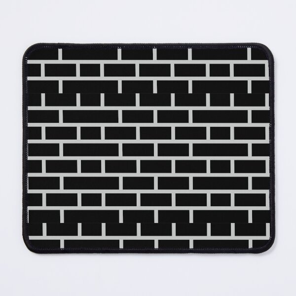 Item preview, Black Brick Wall Texture ; Brick Pattern designed and sold by PatternInArt.