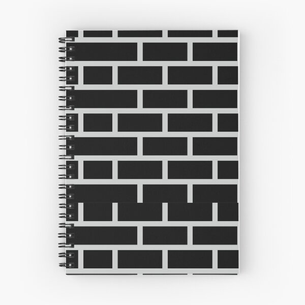 Item preview, Black Brick Wall Texture ; Brick Pattern designed and sold by PatternInArt.