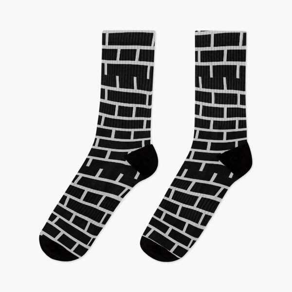 Item preview, Black Brick Wall Texture ; Brick Pattern designed and sold by PatternInArt.