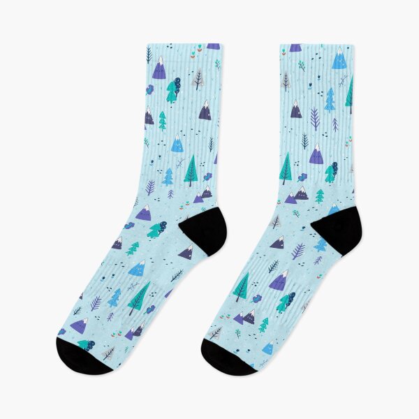 Item preview, Snowy Forests Pattern designed and sold by Christina Camborne-Paynter.
