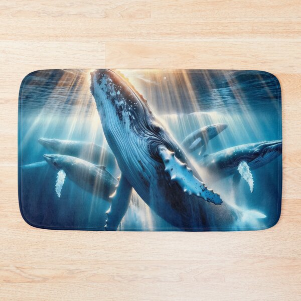 Item preview, Majestic Humpback Whale | Underwater designed and sold by Art-Babble.