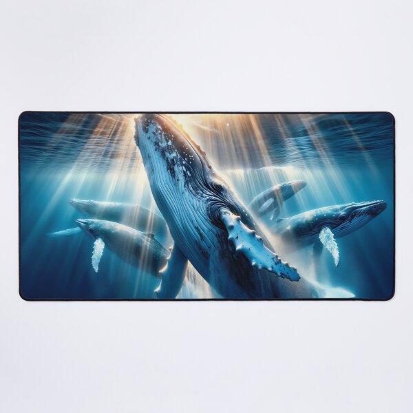 Item preview, Majestic Humpback Whale | Underwater designed and sold by Art-Babble.